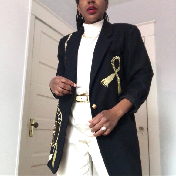 Adriana Papell Vintage Sequin Blazer - Picture 3 of 4